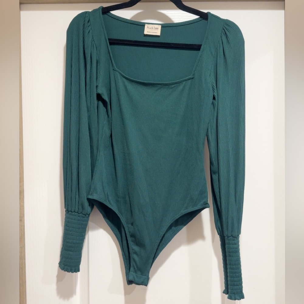 Long Sleeve Squareneck Bodysuit